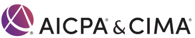A logo of AICPA & CIMA.