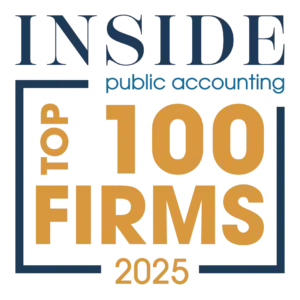 IPA Top 100 Firms logo for 2025.