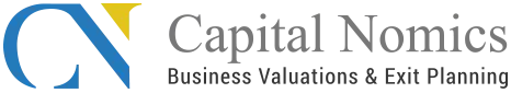 A logo of Capital Nomics.